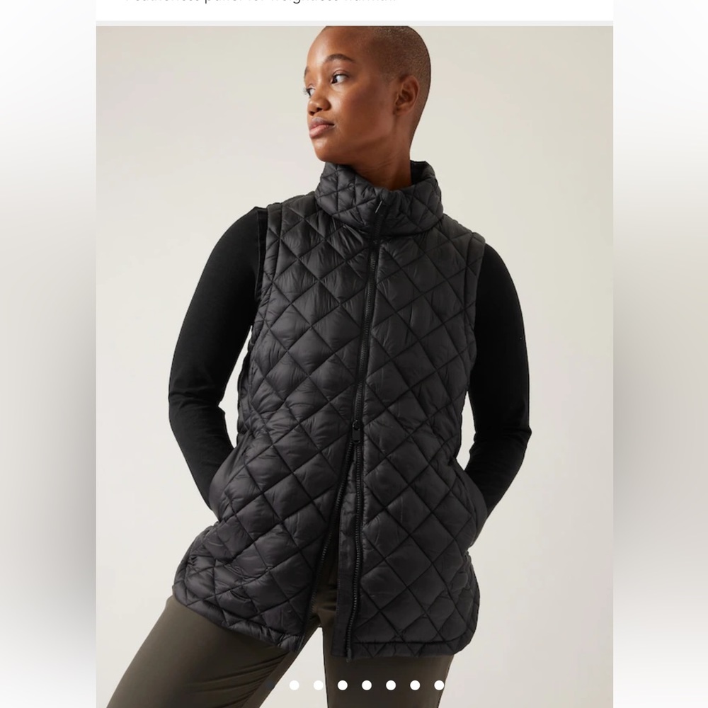 Featherless puffer vest - like new